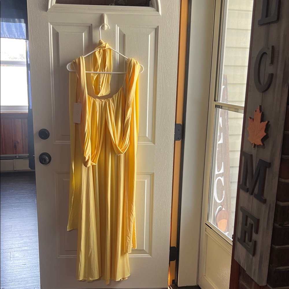 Sunshine Yellow Maxi Dress
